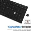 61OMkwih7QL._AC_SL1080_ Arteck 2.4G Wireless Keyboard HW192 review ultra-slim design and rechargeable battery