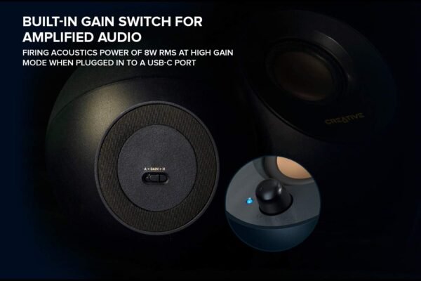 Creative Pebble V2 USB-C Speakers Review Compact Design with Impressive Audio Performance