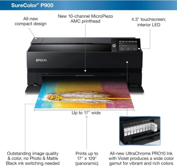 Epson SureColor P900 printer review exploring features, quality, and professional print performance