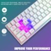 712QClJ-QjL._AC_SL1500_ MageGee TS91 Mini 60% Gaming Keyboard review RGB backlit compact design for gamers