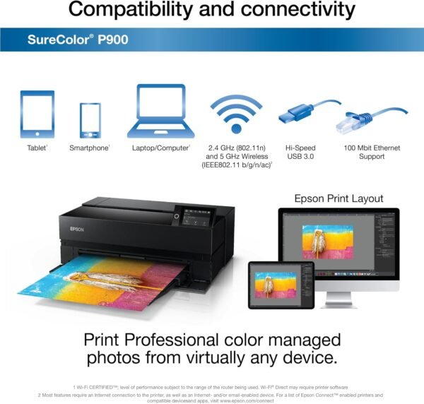 Epson SureColor P900 printer review exploring features, quality, and professional print performance