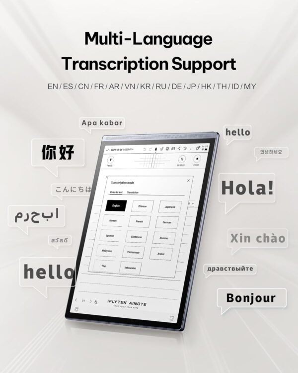 Review of iFLYTEK AINOTE Air 2 Digital Notebook and Writing Tablet