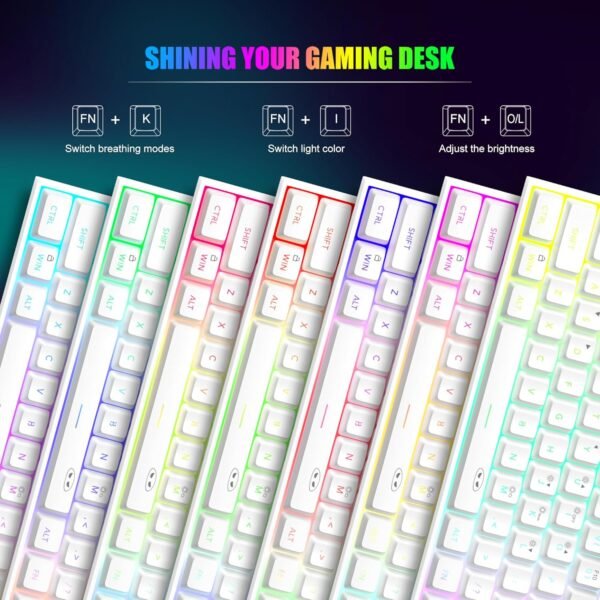 81DD07qBZZL._AC_SL1500_ MageGee TS91 Mini 60% Gaming Keyboard review RGB backlit compact design for gamers